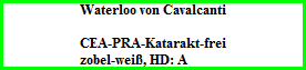 Waterloo von Cavalcanti    CEA-PRA-Katarakt-frei  zobel-weiÃŸ, HD: A